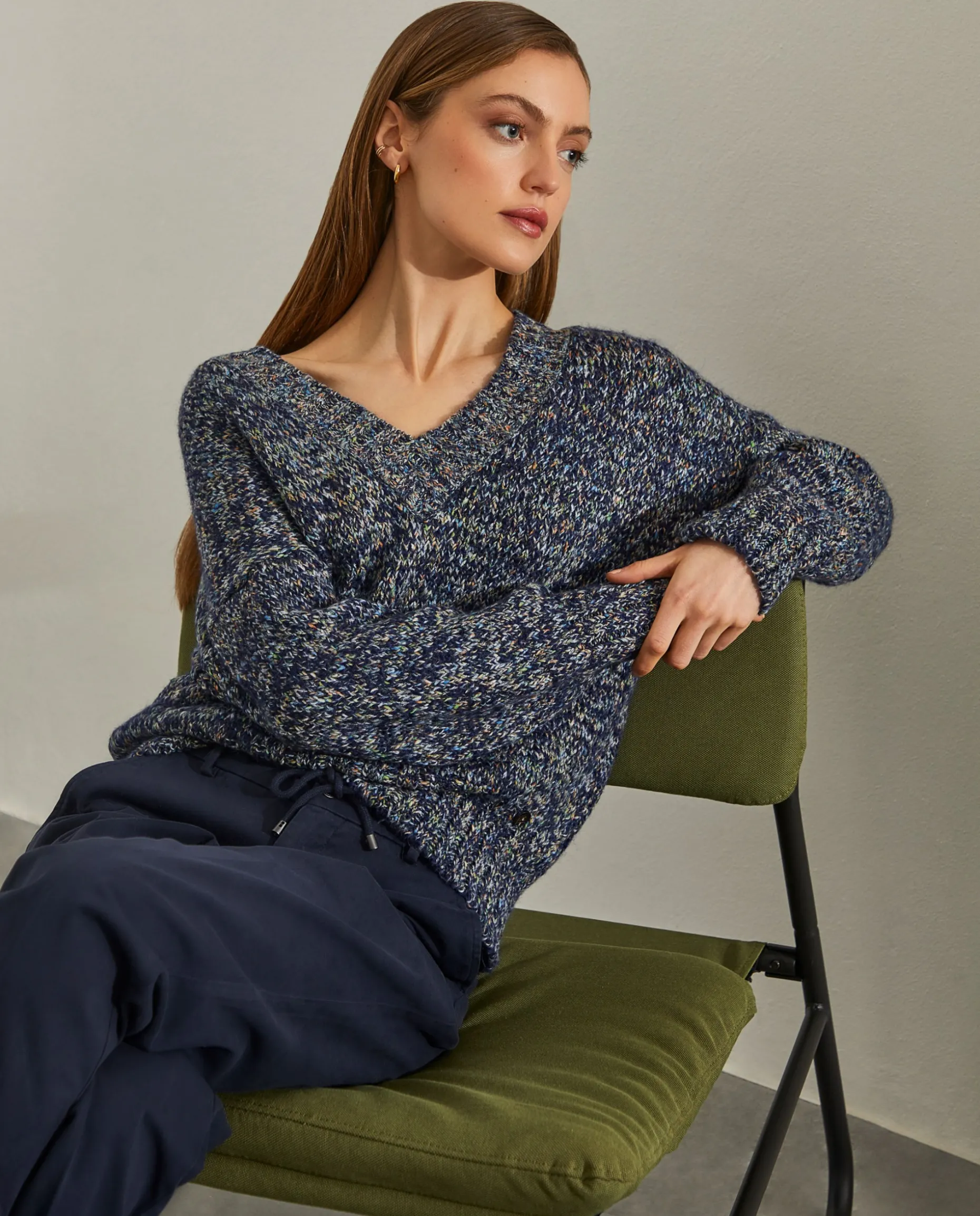Camisola multicolor alpaca e algodão|LION OF PORCHES Cheap