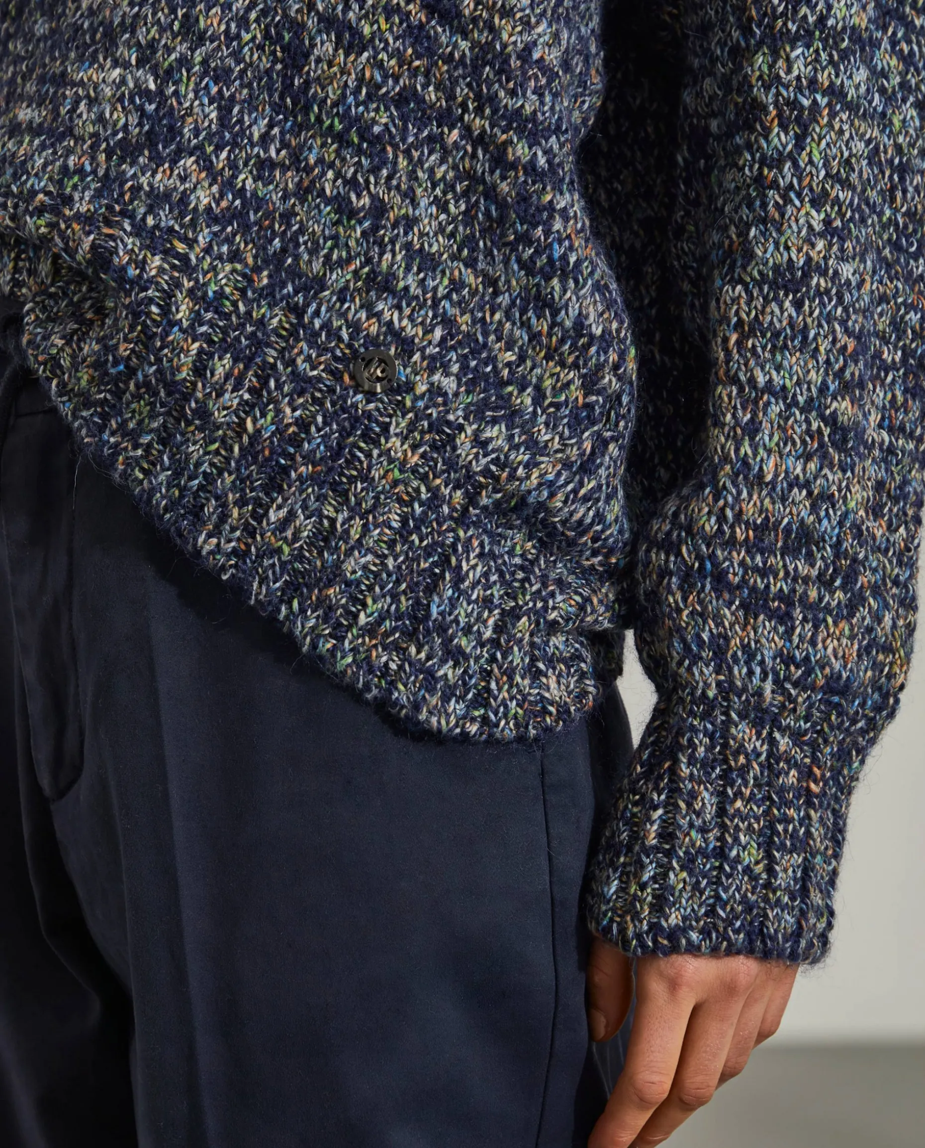 Camisola multicolor alpaca e algodão|LION OF PORCHES Cheap