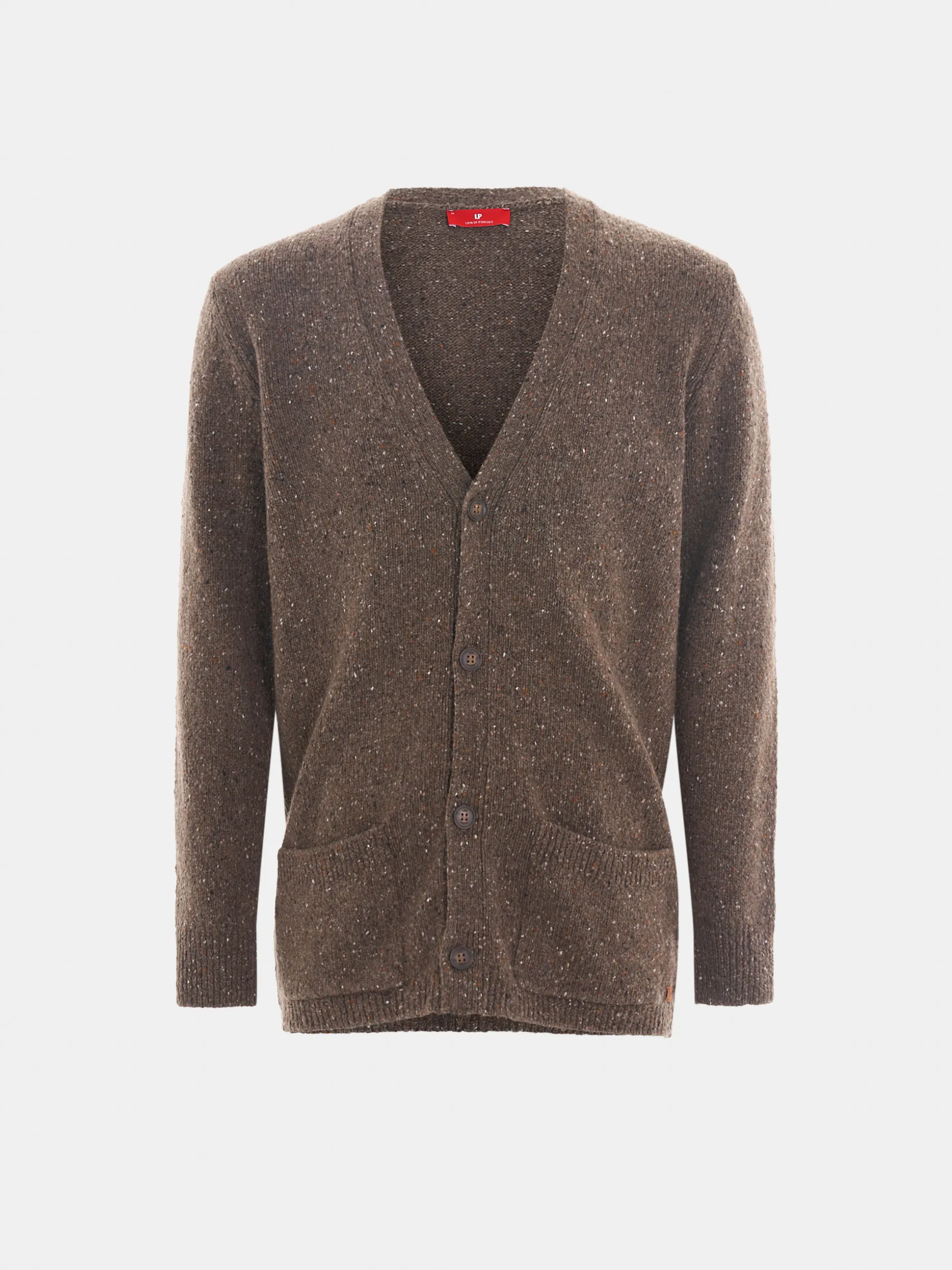 Cardigan bicolor mistura de lã|LION OF PORCHES Best Sale