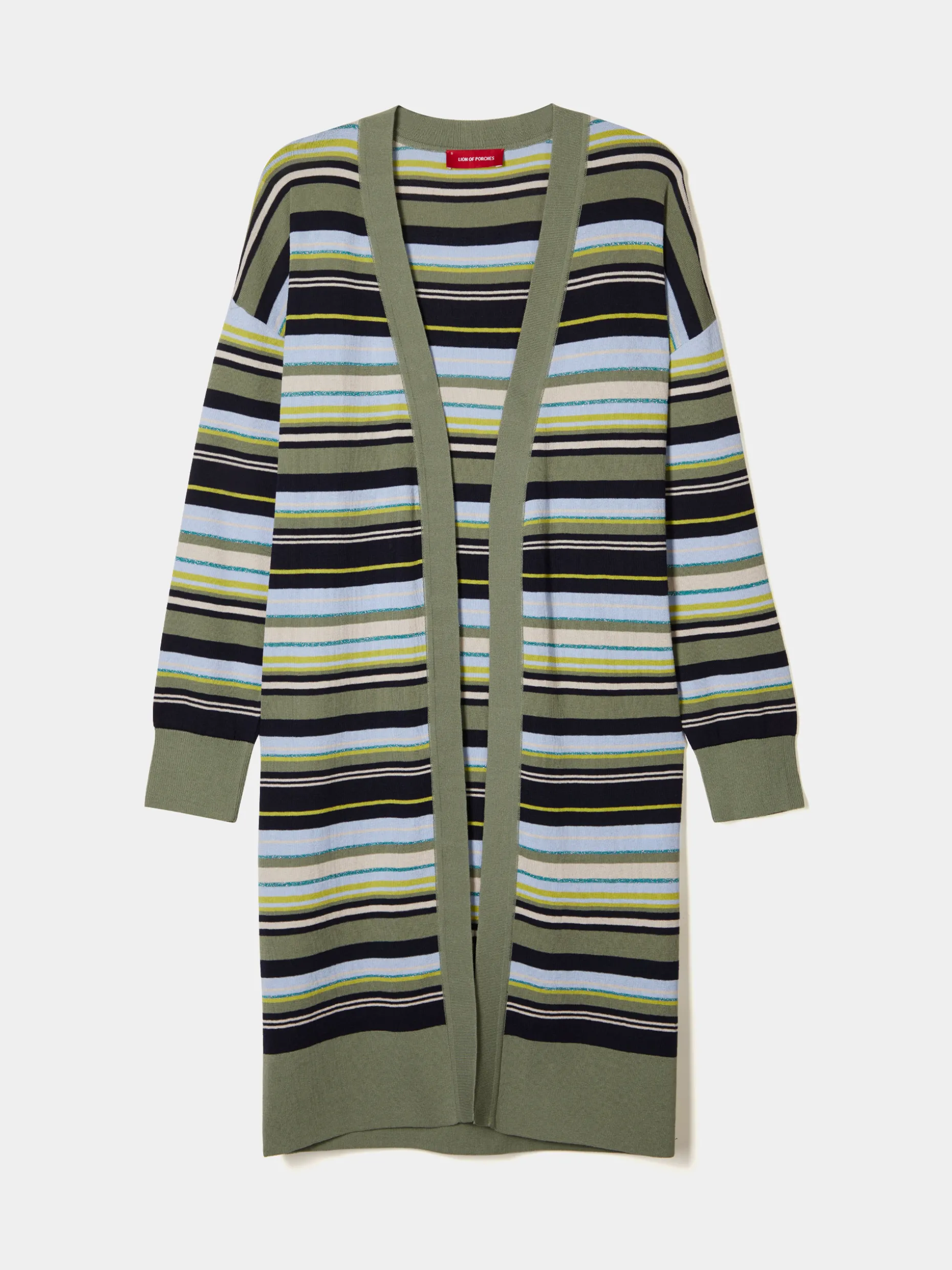 Cardigan de riscas|LION OF PORCHES Sale