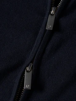 Casaco de malha com fecho em algodão|LION OF PORCHES Outlet