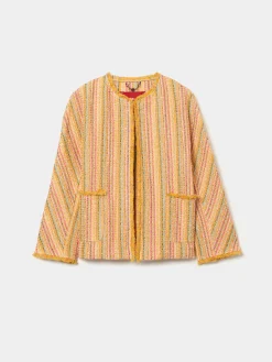 Casaco em Tweed Colorido|LION OF PORCHES Online