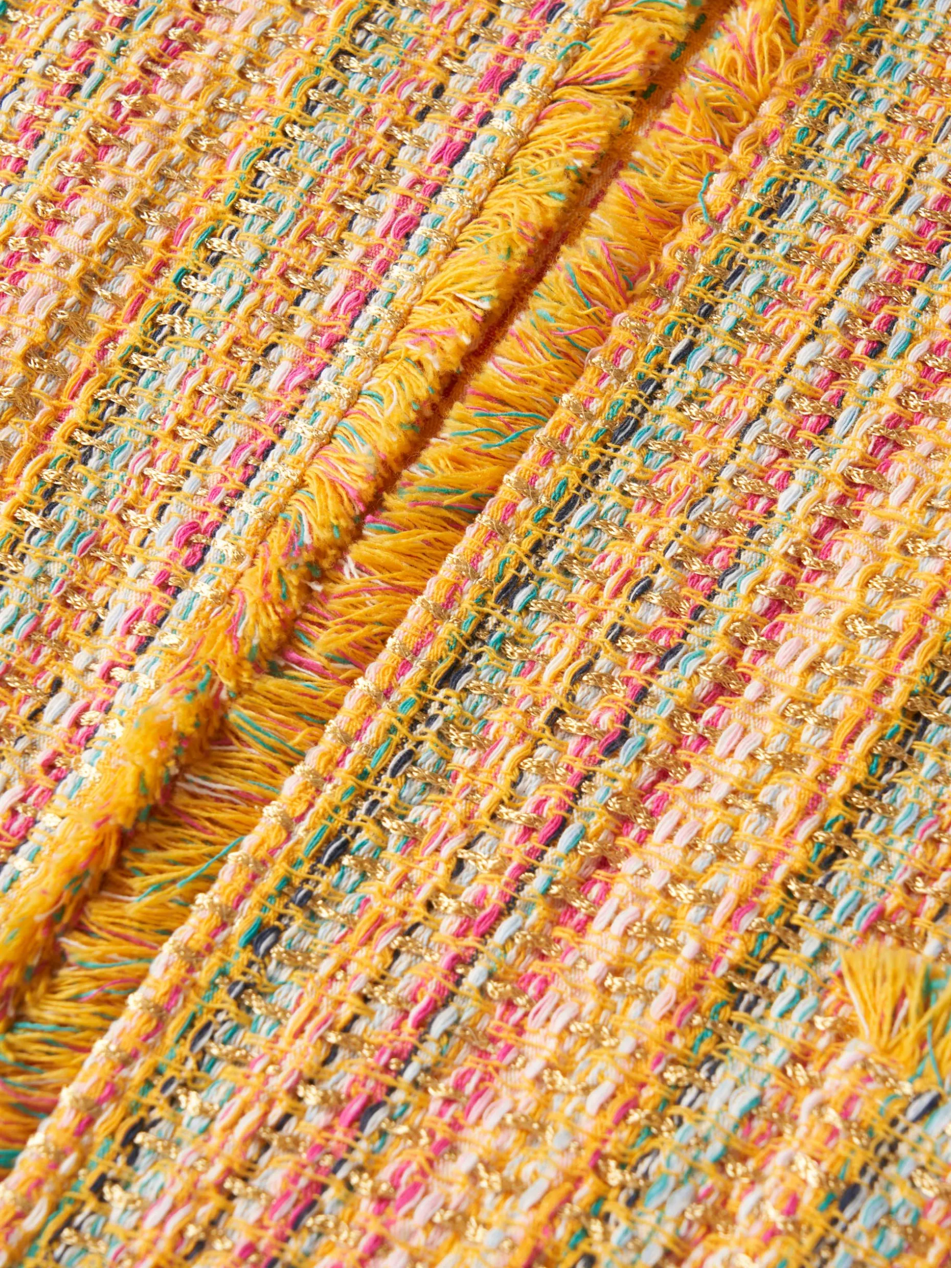 Casaco em Tweed Colorido|LION OF PORCHES Online