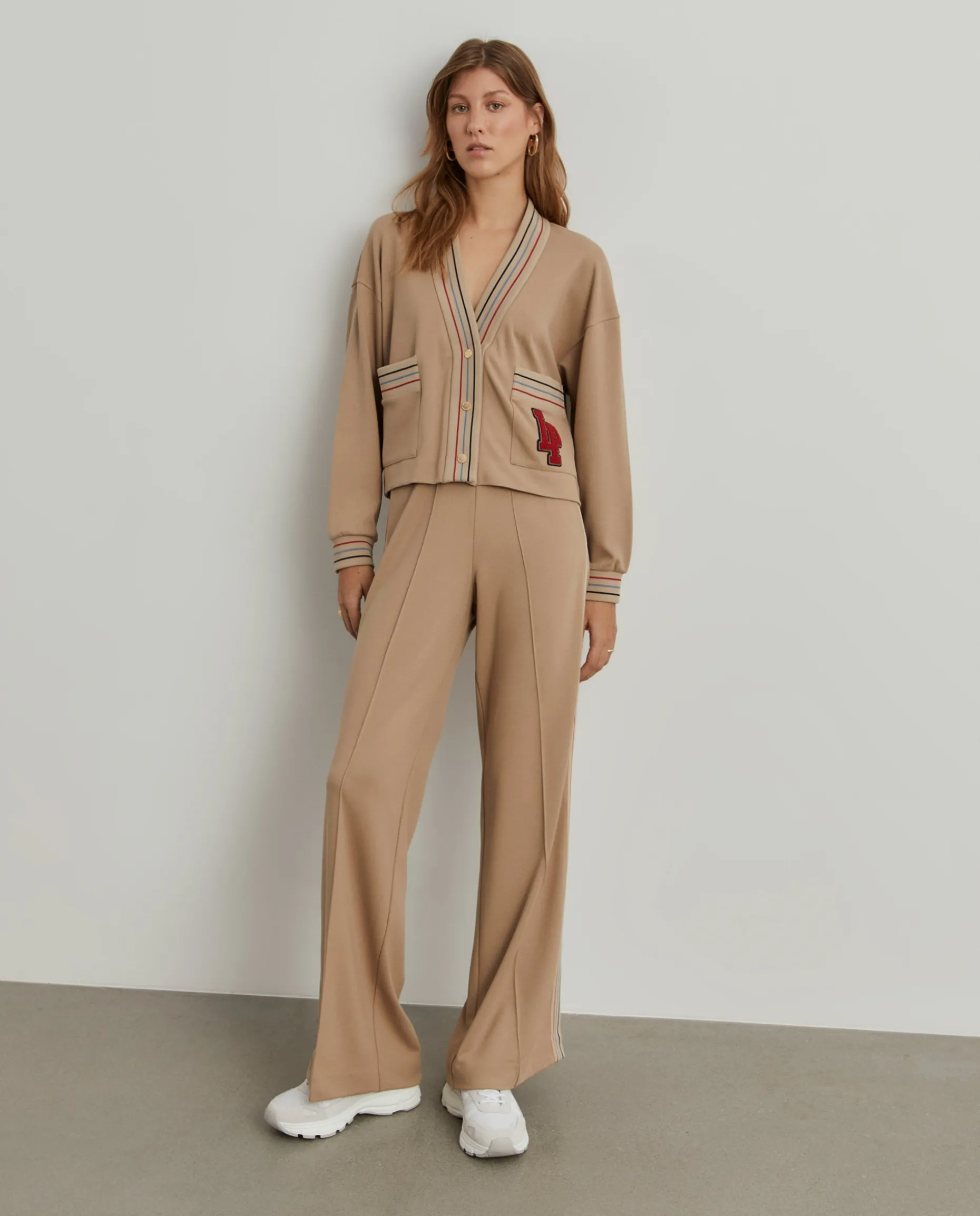 Casaco malha às riscas com bolsos|LION OF PORCHES Clearance