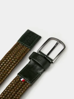 Cinto entrelaçado em pele|LION OF PORCHES Flash Sale