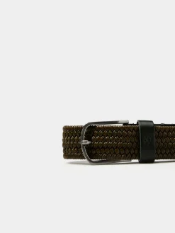 Cinto entrelaçado em pele|LION OF PORCHES Flash Sale