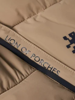 Colete acolchoado com capuz|LION OF PORCHES Flash Sale