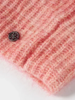 Gola tricotada mistura mohair e lã|LION OF PORCHES Outlet