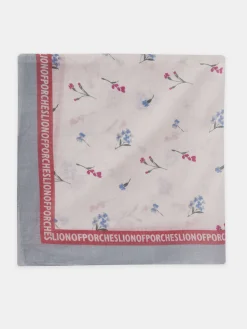 Lenço com padrão floral|LION OF PORCHES Shop
