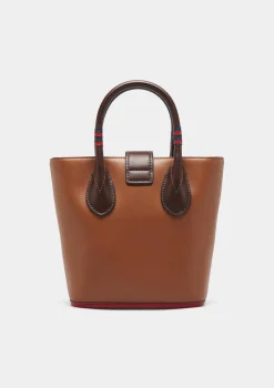 Mini mala de mão bicolor|LION OF PORCHES Outlet