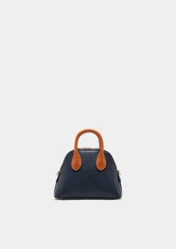 Mini mala de mão em dois tons|LION OF PORCHES Flash Sale