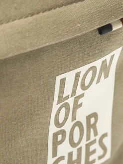 Mochila para homem em sarja com bolso frontal e alças|LION OF PORCHES Shop