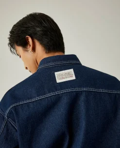 Overshirt denim x Paatiff|LION OF PORCHES Store