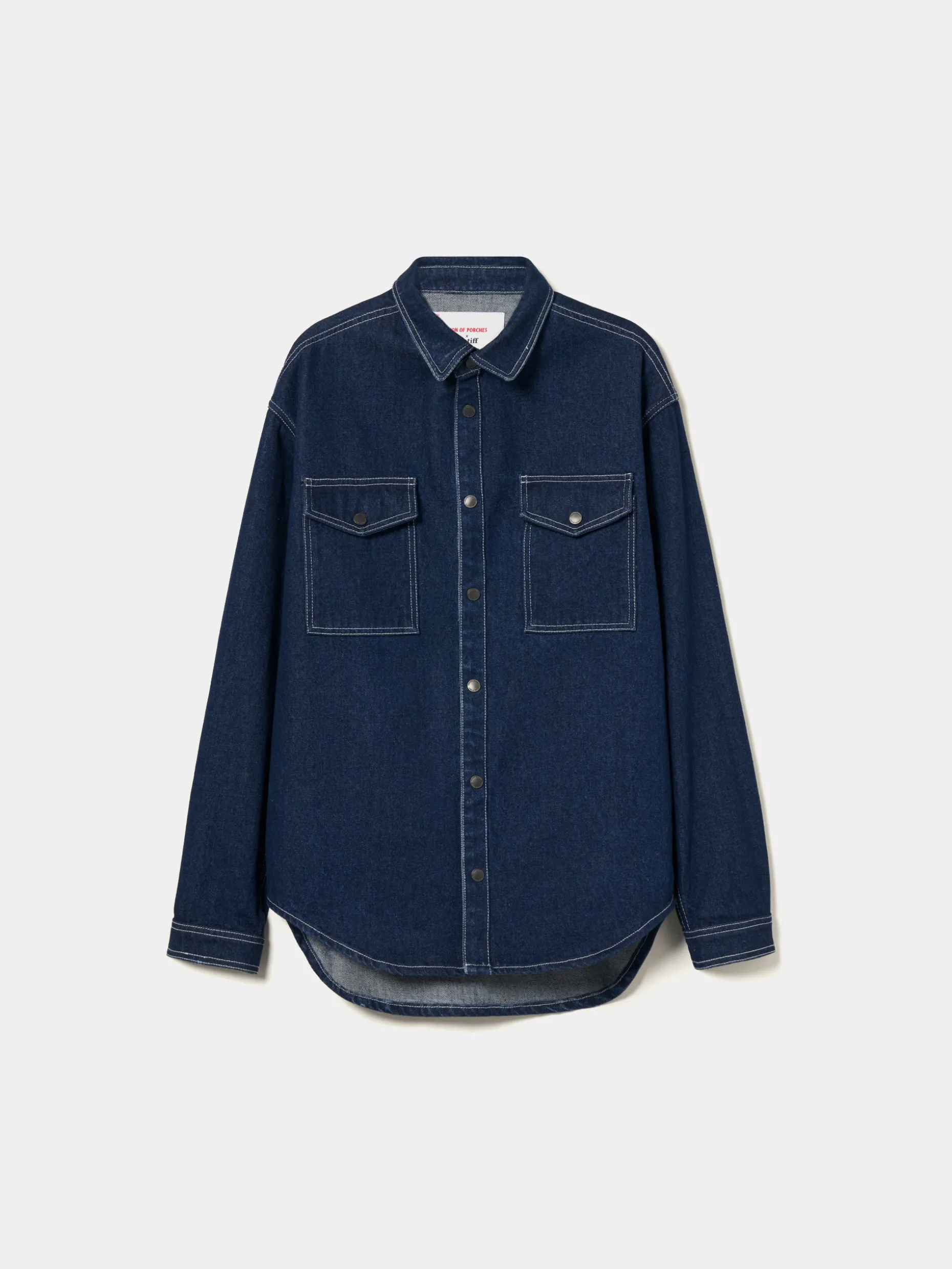 Overshirt denim x Paatiff|LION OF PORCHES Store