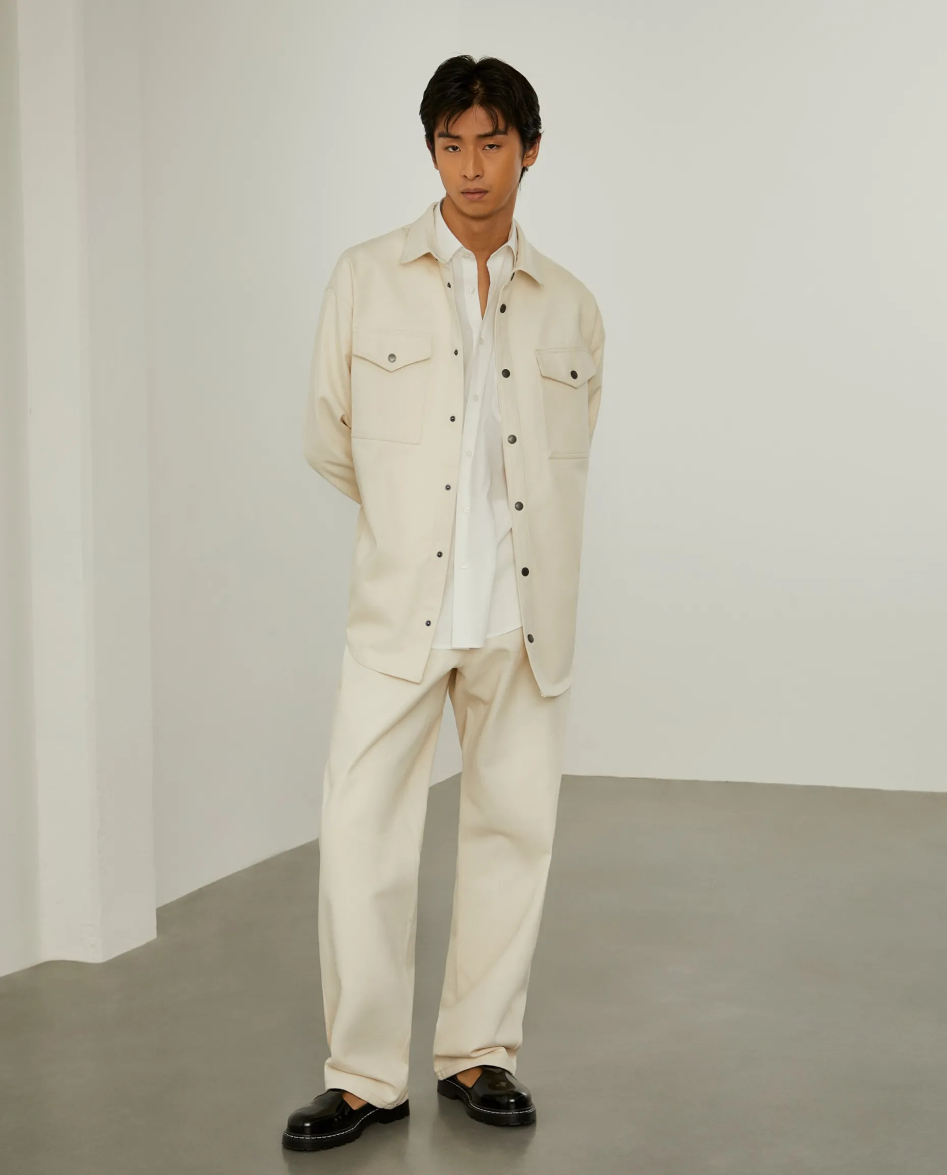 Overshirt denim x Paatiff|LION OF PORCHES Store