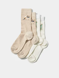 Pack 2 pares de meias|LION OF PORCHES Sale