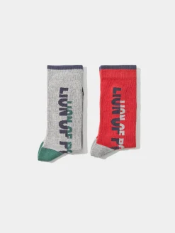 Pack de 2 pares de meias|LION OF PORCHES Cheap