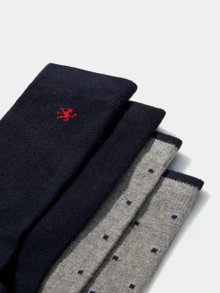 Pack de 2 pares de meias|LION OF PORCHES Outlet