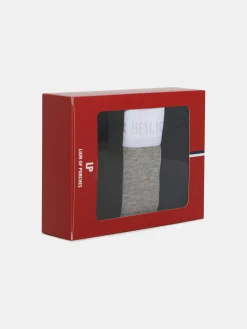 Pack de cuecas slip de algodão com cintura elástica|LION OF PORCHES Shop