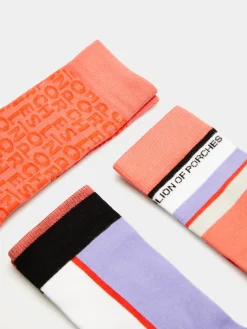 Pack de meias coloridas|LION OF PORCHES Best Sale