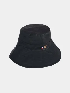 Panamá preto com aba oversize|LION OF PORCHES New