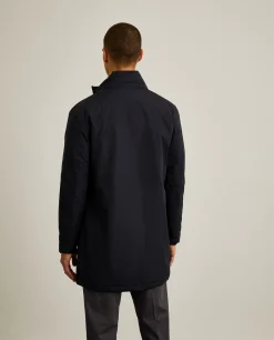 Parka acolchoada com capuz embutido|LION OF PORCHES Outlet