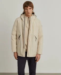 Parka acolchoada com capuz|LION OF PORCHES Outlet
