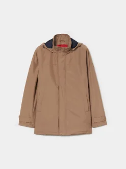 Parka acolchoada com capuz|LION OF PORCHES Clearance