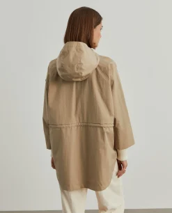 Parka oversized com capuz|LION OF PORCHES Store
