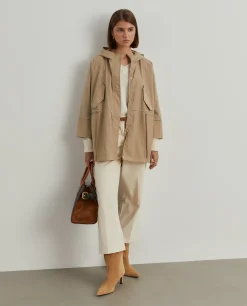 Parka oversized com capuz|LION OF PORCHES Store