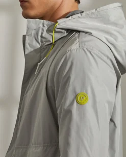 Parka para homem em tecido técnico com capuz e bolsos|LION OF PORCHES Fashion