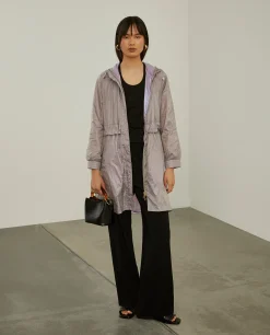 Parka transparente com capuz|LION OF PORCHES Online