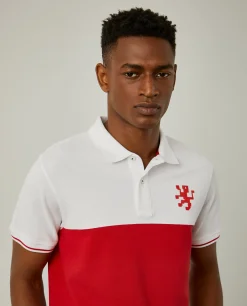 Polo bicolor slim fit|LION OF PORCHES New