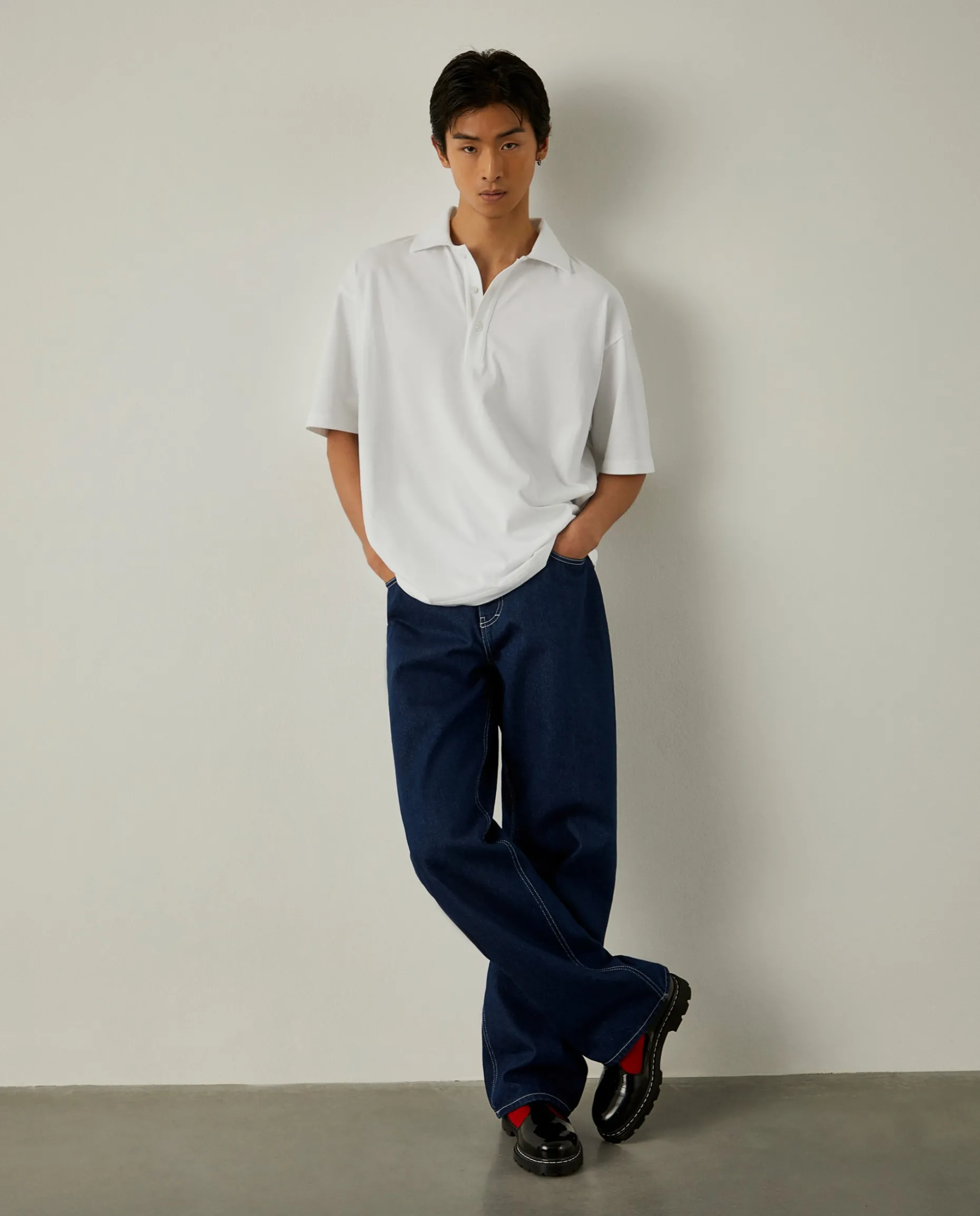 Polo boxy fit x Paatiff|LION OF PORCHES Outlet