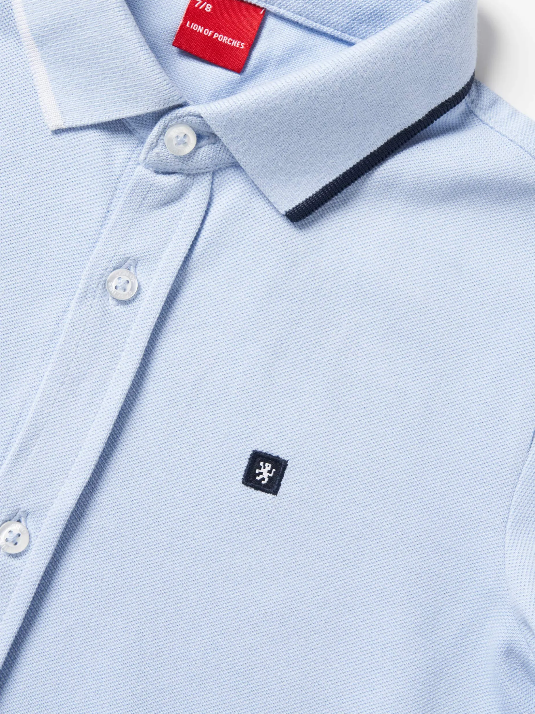 Polo camisa malha piqué com riscas|LION OF PORCHES Store
