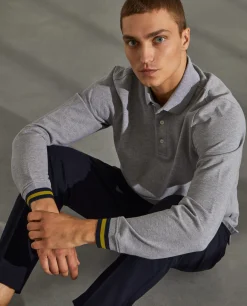 Polo de manga comprida|LION OF PORCHES Cheap