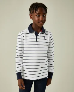 Polo de manga comprida às riscas|LION OF PORCHES Cheap