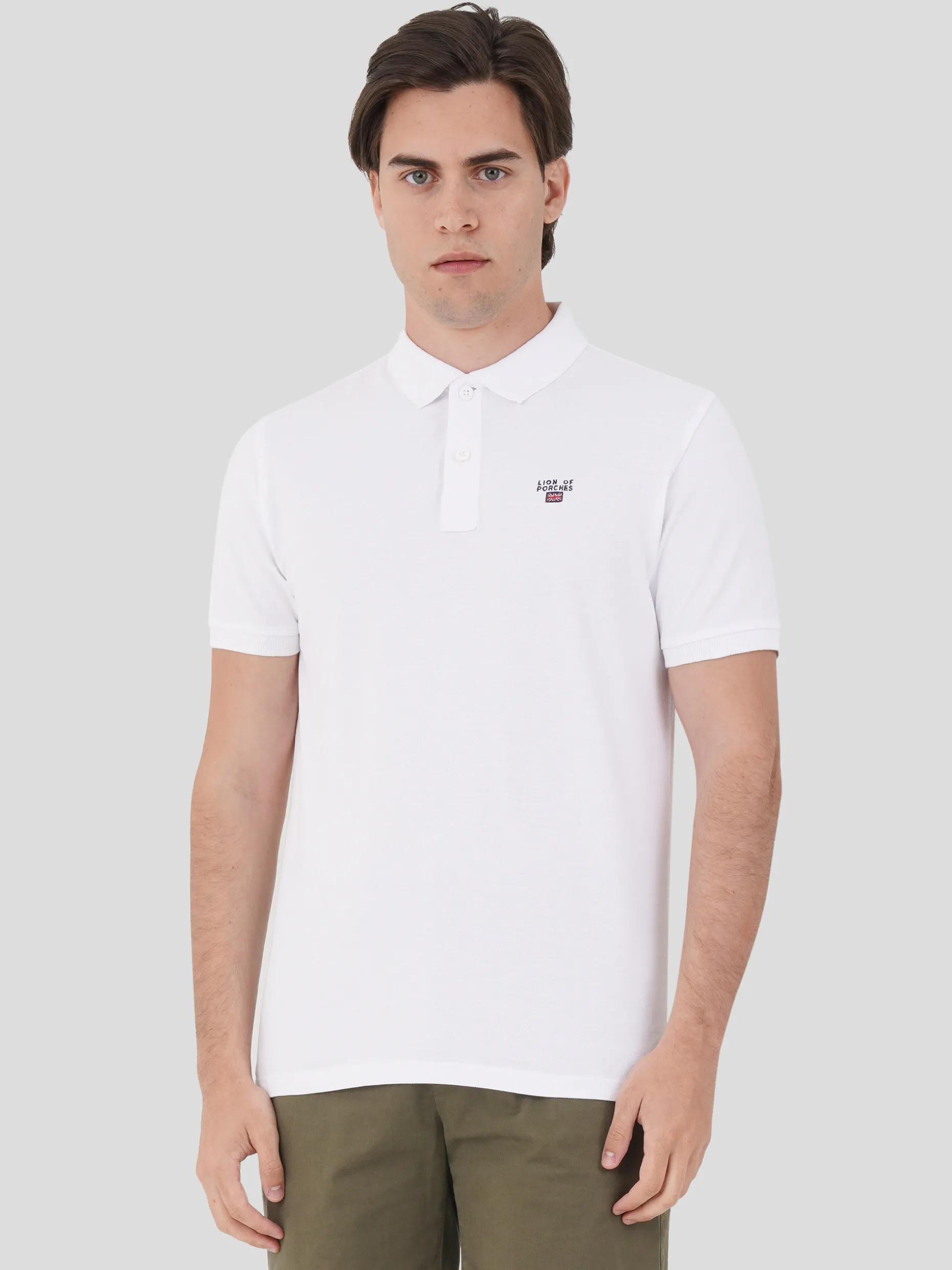 Polo Manga Curta|LION OF PORCHES Cheap