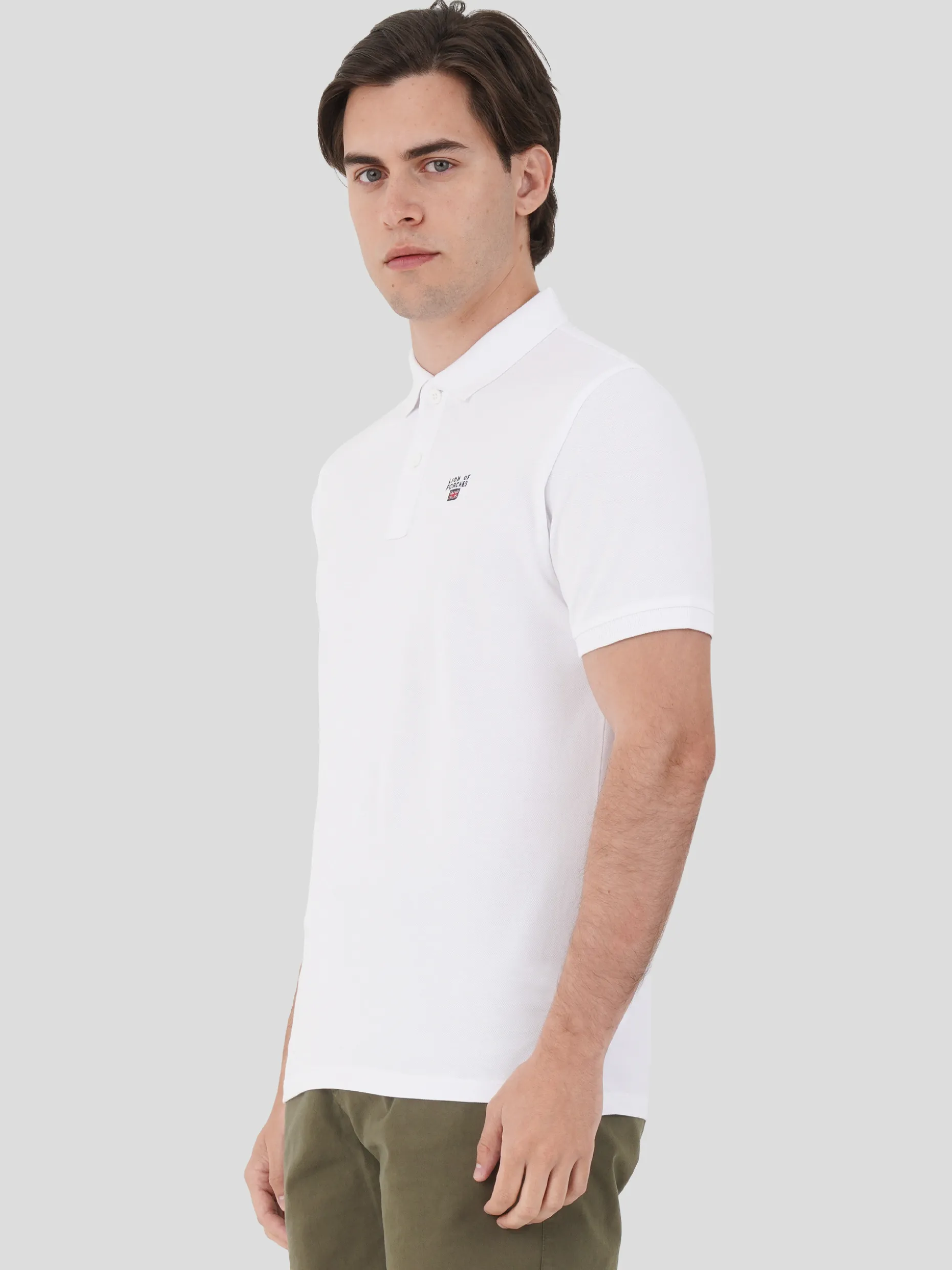 Polo Manga Curta|LION OF PORCHES Cheap