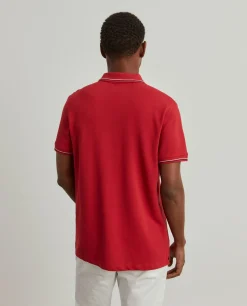 Polo piqué de algodão|LION OF PORCHES Fashion