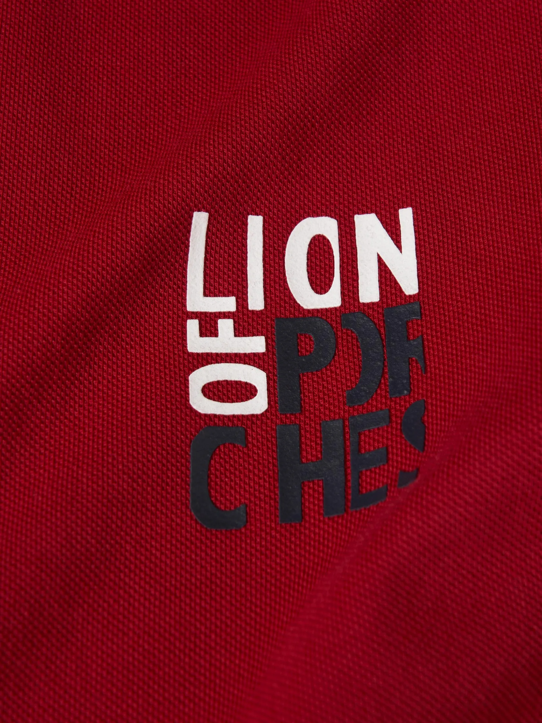 Polo piqué de algodão|LION OF PORCHES Fashion