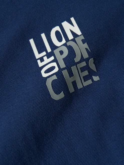 Polo piqué de algodão|LION OF PORCHES Outlet