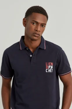 Polo piqué de algodão|LION OF PORCHES Cheap