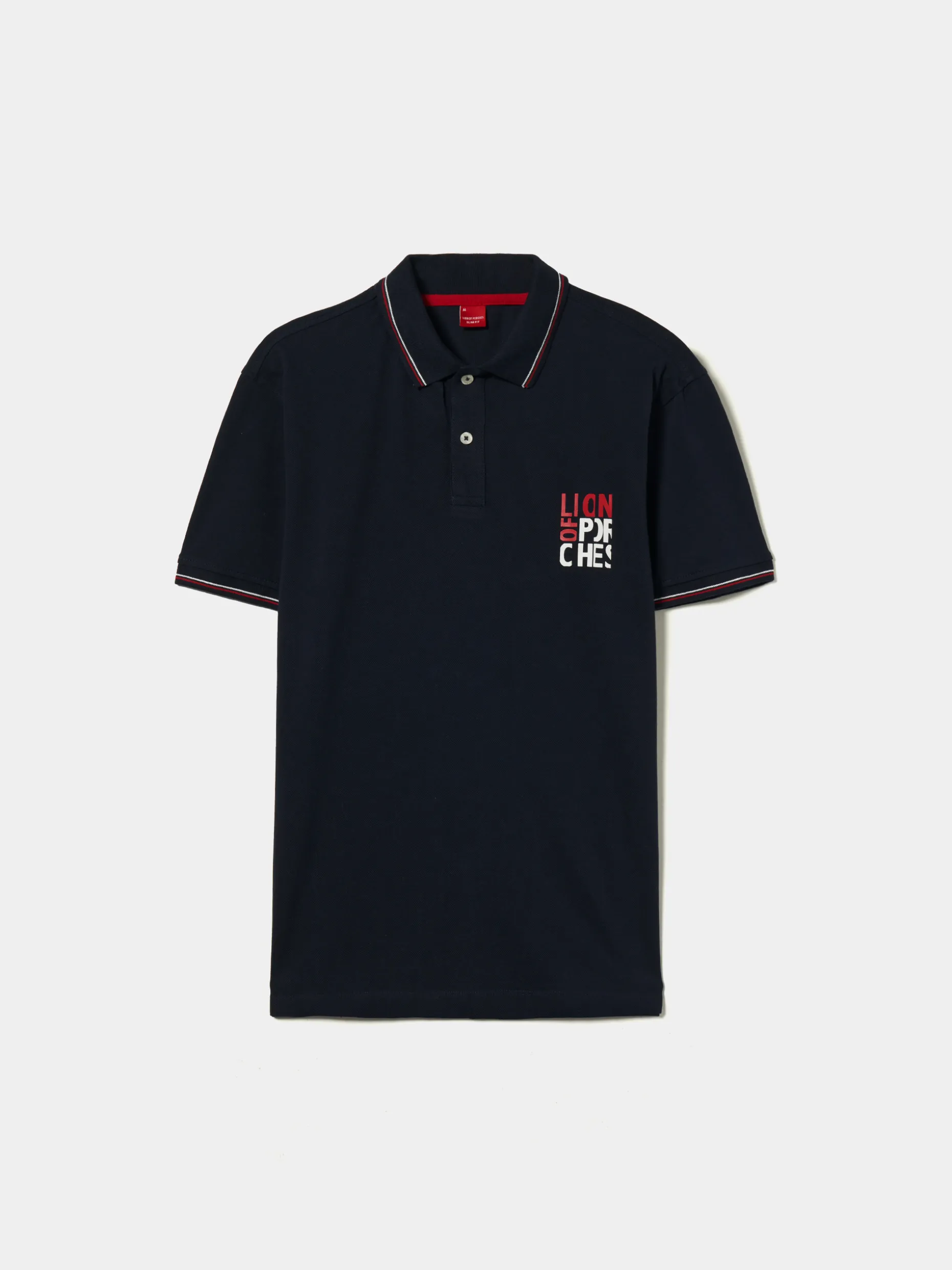 Polo piqué de algodão|LION OF PORCHES Cheap