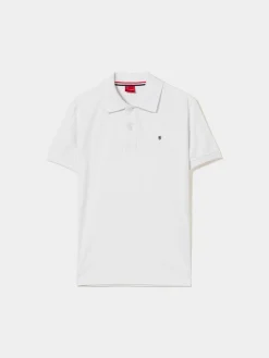 Polo piqué de algodão|LION OF PORCHES Shop