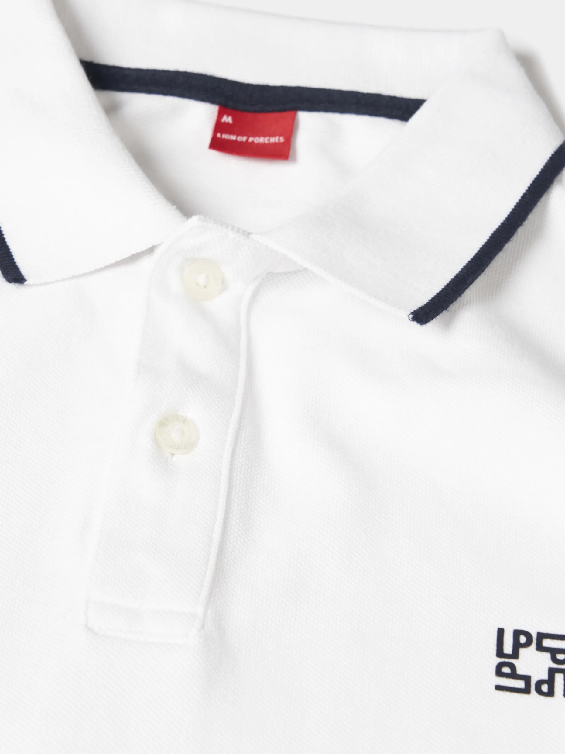 Polo piqué em algodão|LION OF PORCHES Cheap