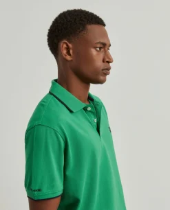 Polo piqué em algodão|LION OF PORCHES Shop