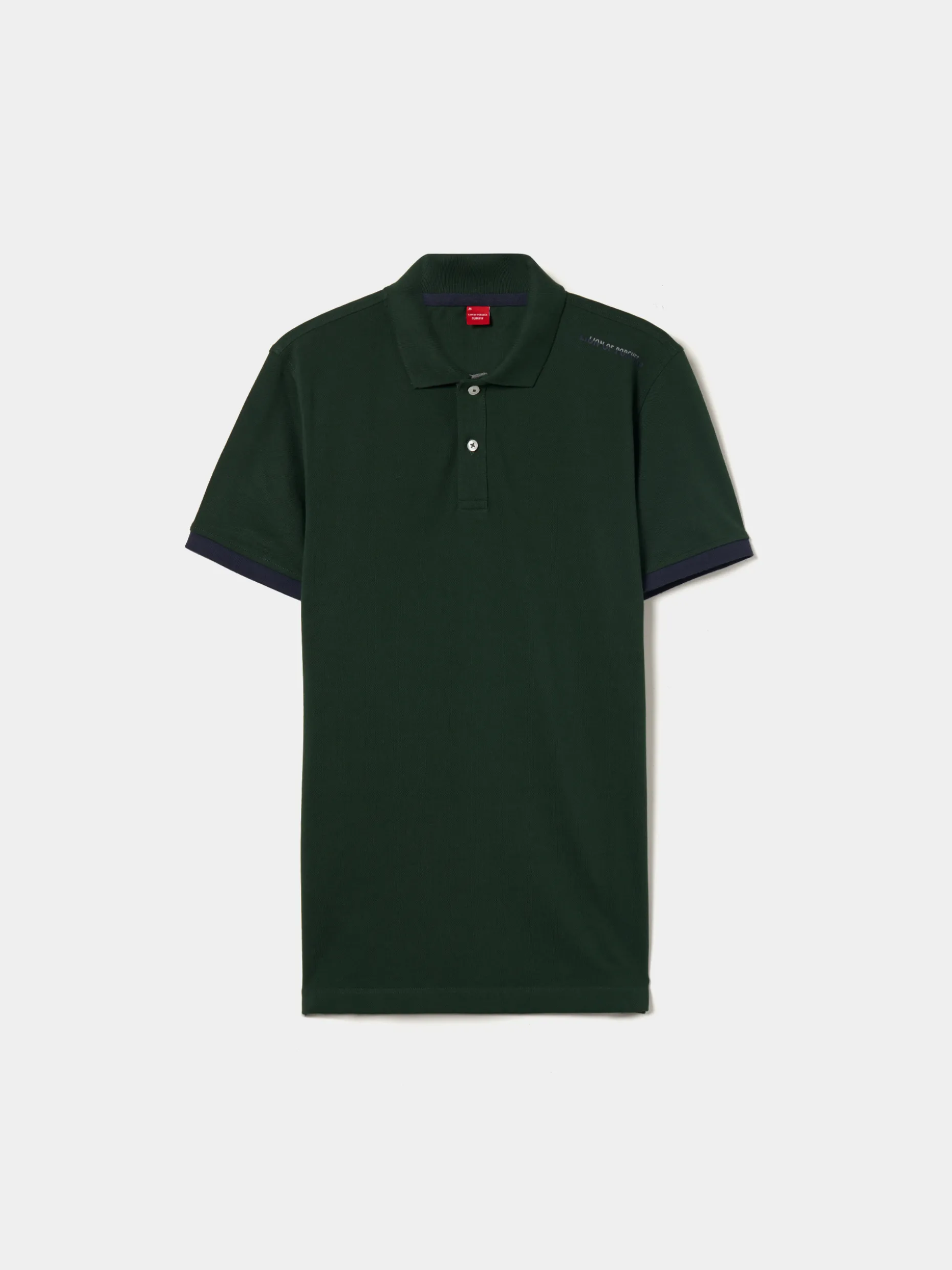 Polo piqué em algodão|LION OF PORCHES Best Sale