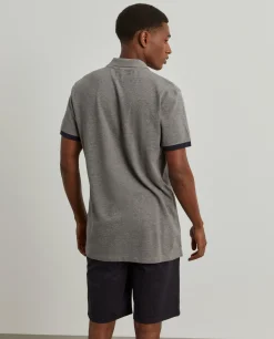 Polo piqué em algodão|LION OF PORCHES Flash Sale