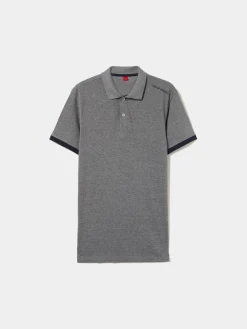 Polo piqué em algodão|LION OF PORCHES Flash Sale